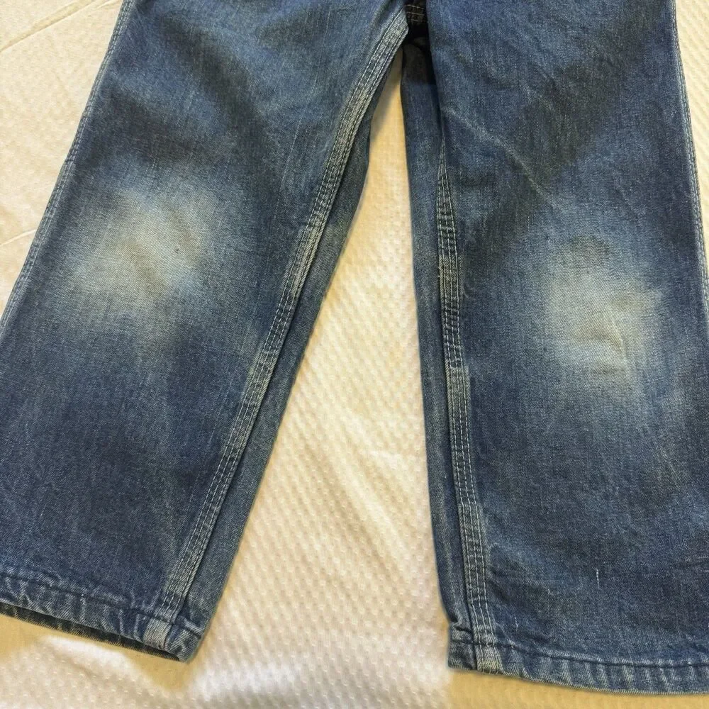Vintage 80s 90s OshKosh B’gosh Overalls Kids Size 4 USA Union Made USA Denim